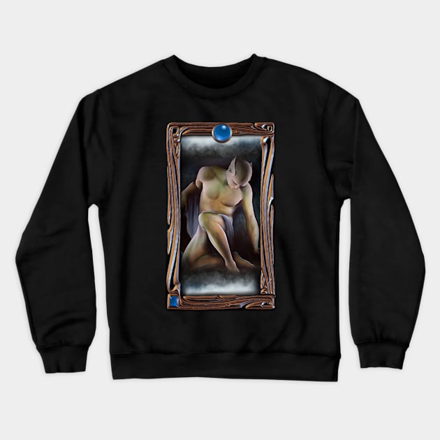 Mercury Resting Crewneck Sweatshirt by TinBennu